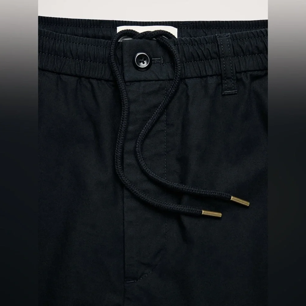NWT! Banana Republic Weekender Relaxed Pull On Cotton Black Pant (#894808) 🖤